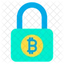 Bitcoin Security Bitcoin Safety Bitcoin Protection Icon