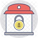 Lock Home Protection Icon