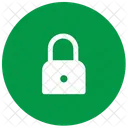 Security Lock Block Icon