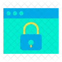 Lock Webpage Lock Website Block Webpage Icon