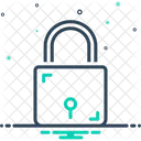 Lock Keyhole Closed Icon