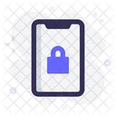 Mobile Lock Security Icon