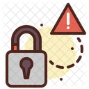Lock Security Warning Security Error Icon