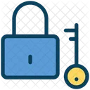 Lock Key Password Icon
