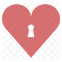 Lock Heart Love Icon