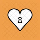 Lock Heart Love Icon