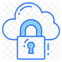 Cloud security  Icon