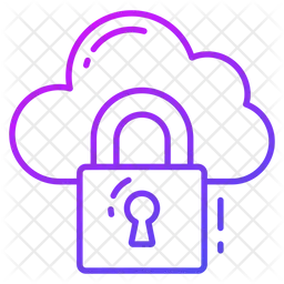 Cloud security  Icon