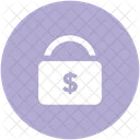 Lock Dollar Sign Icon