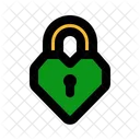 Padlock Heart Lock Love Icon