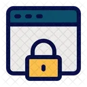 Lock Website Secure Icon