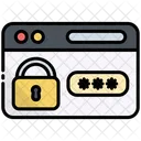 Lock Website Safe Icon