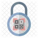 Lock Smart Key Qr Code Icon