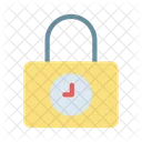 Lock Time Security Icon