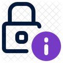 Lock Info Security Icon
