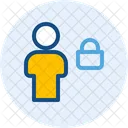 Lock Account  Icon