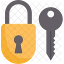 자물쇠와 열쇠  아이콘