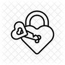 Lock And Key Lock Security Icon