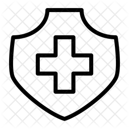 Lock And Shield  Icon