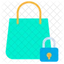 Lock Handbag Shopping Bag Icon