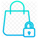Lock Handbag Shopping Bag Icon