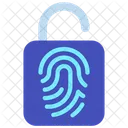 Lock Biometric  Icon