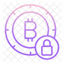 Lock Lock Bitcoin Secure Bitcoin Icon