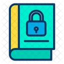 Lock Book  Icon