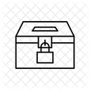 Voting Right Outline Icon Set Icons Are Created On Pixel Grid 64 X 64 Pixel Lets Enjoy Please Icon