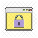 Lock browser  Icon