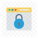 Lock Browser Password Secure Icon