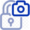 Lock Camera Security Privacy Icon