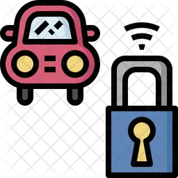 Lock car  Icon