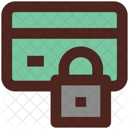 Lock Card  Icon