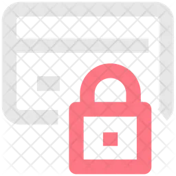 Lock Card  Icon