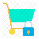 Lock Cart  Icon