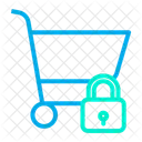 Lock Cart  Icon