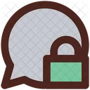 Lock Chat Privacy Chat Personal Chat Icon
