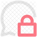 Lock Chat Privacy Chat Personal Chat Icon