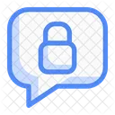 Lock Chat Chat Message Icon