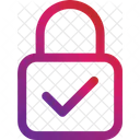 Lock checkmark  Icon