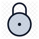 Lock Circle Shield Secure Symbol