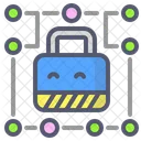 Lock Circuit Lock Protection Icon