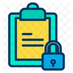 Lock Clipboard  Icon