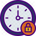 Lock Clock Fix Time Fix Timing Icon