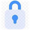 Lock Closed Retro Box Icon