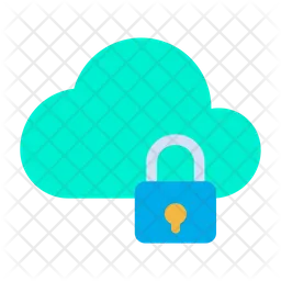 Lock Cloud  Icon