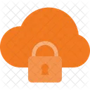 Lock Cloud Computing Icon