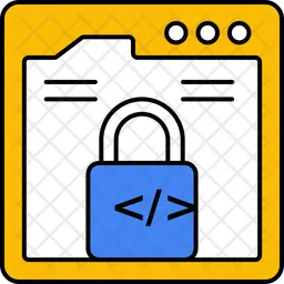 Lock Coding  Icon