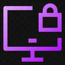 Lock Computer Protected Computer Security Icon